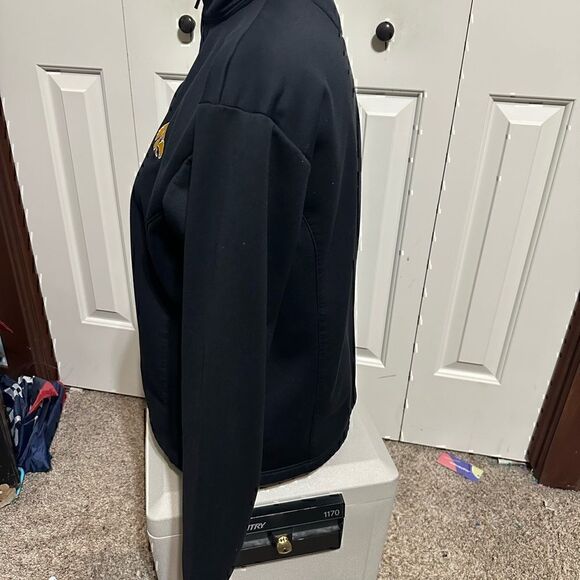 Under Armour Womens Small Half ZIP Black Iowa Hawkeyes Pullover - Picture 2 of 5